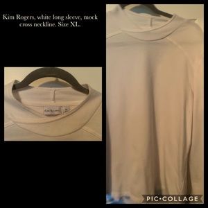 Kim Rogers Cream Long-Sleeve Shirt